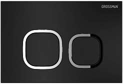 Grossman Инсталляция для подвесного унитаза Cosmo 97.02.210 с черной матовой клавишей смыва – фотография-9